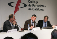 Enric Hernández, Santi Vila y Francesc de Carreras