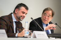 Santi Vila y Francesc de Carreras