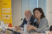 Diego Carcedo y Carmen Calvo