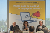 Diego Carcedo, Carmen Calvo y Rafael Fernández – Quirós