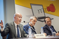 Nacho Cardero, Borja Echevarría y José Antonio Carrizosa