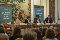 Los ponentes de la primera sesión