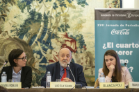 Gemma Robles, José Félix Tezanos y Blanca Pou