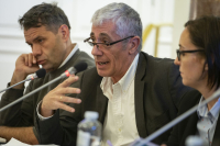 Daniel Anido durante una de sus intervenciones
