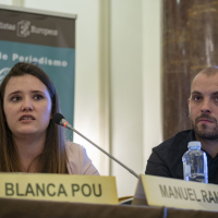 Blanca Pou y Manuel Ramos