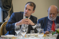 Juan Ignacio de Elizalde, director general de Coca-Cola Iberia, durante su intervención en la clausura de la Jornada