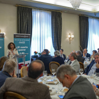 La Ministra de Hacienda, María Jesús Montero, en la clausura de la Jornada