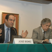 José Bono y Miguel Ángel Aguilar