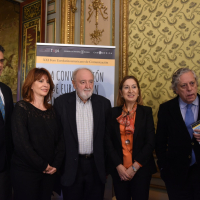 Santiago Miralles, Cristina García Ramos, Diego Carcedo, Ana Pastor y Miguel Ángel Aguilar