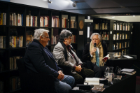 Luis Sepúlveda, Francisco José Veigas y Miguel Ángel Aguilar