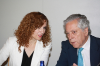 Pilar Cuevas y Miguel Ángel Aguilar