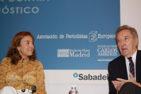 Carmen Vela e Iñaki Gabilondo
