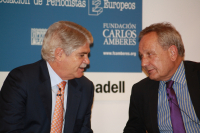 Alfonso Dastis y Xavier Vidal Folch