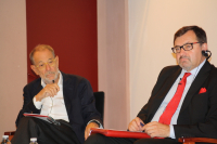 Javier Solana y Petr Jezek