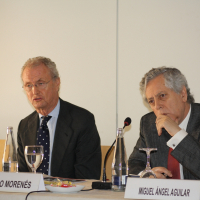 Pedro Morenés y Miguel Ángel Aguilar