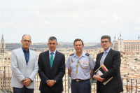 José Antonio Guardiola, Javier Candau, Carlos Medina y Francisco Luque