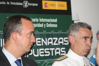 Francisco Martínez y el Miguel Ángel Aguilar y el Almirante Fernando García Sánchez