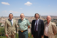 Fernando José Sánchez, Luis Hernández, Juan Antonio Gómez Bule y Alberto Rubio