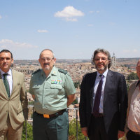 Fernando José Sánchez, Luis Hernández, Juan Antonio Gómez Bule y Alberto Rubio