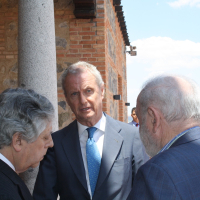 Miguel Ángel Aguilar, Pedro Morenés y Diego Carcedo