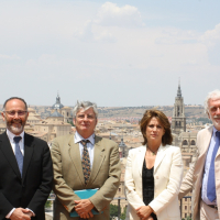 Fernando Reinares, Fran Sevilla, Dolores Delgado y Pierre Conesa