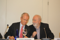 Pedro Morenés y Diego Carcedo