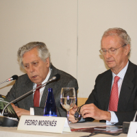 Miguel Ángel Aguilar y Pedro Morenés