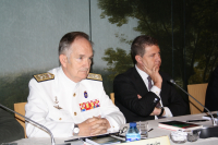 El Almirante Juan Francisco Martínez Núñez y Emiliano García Page