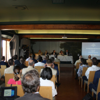 Plano general de la sala durante la celebración de la segunda sesión