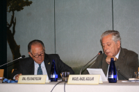 Félix Sanz Roldán y Miguel Ángel Aguilar