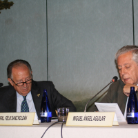 Félix Sanz Roldán y Miguel Ángel Aguilar