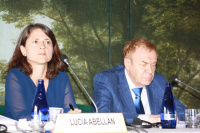 Lucía Abellán y Sergey Khenkin
