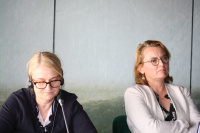 Svetlana Bokeriya y Sylvie Matelly