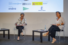 Paz Esteban López y Montserrat Domínguez