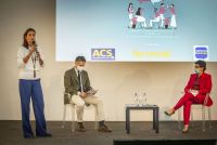 María Andrés presenta a Arancha González Laya y Carlos Franganillo