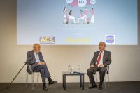 Diego Carcedo y Francisco Fonseca en  la clausura del encuentro